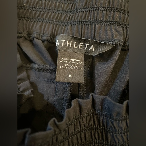 Women’s Black Athleta Joggers - Picture 3 of 4
